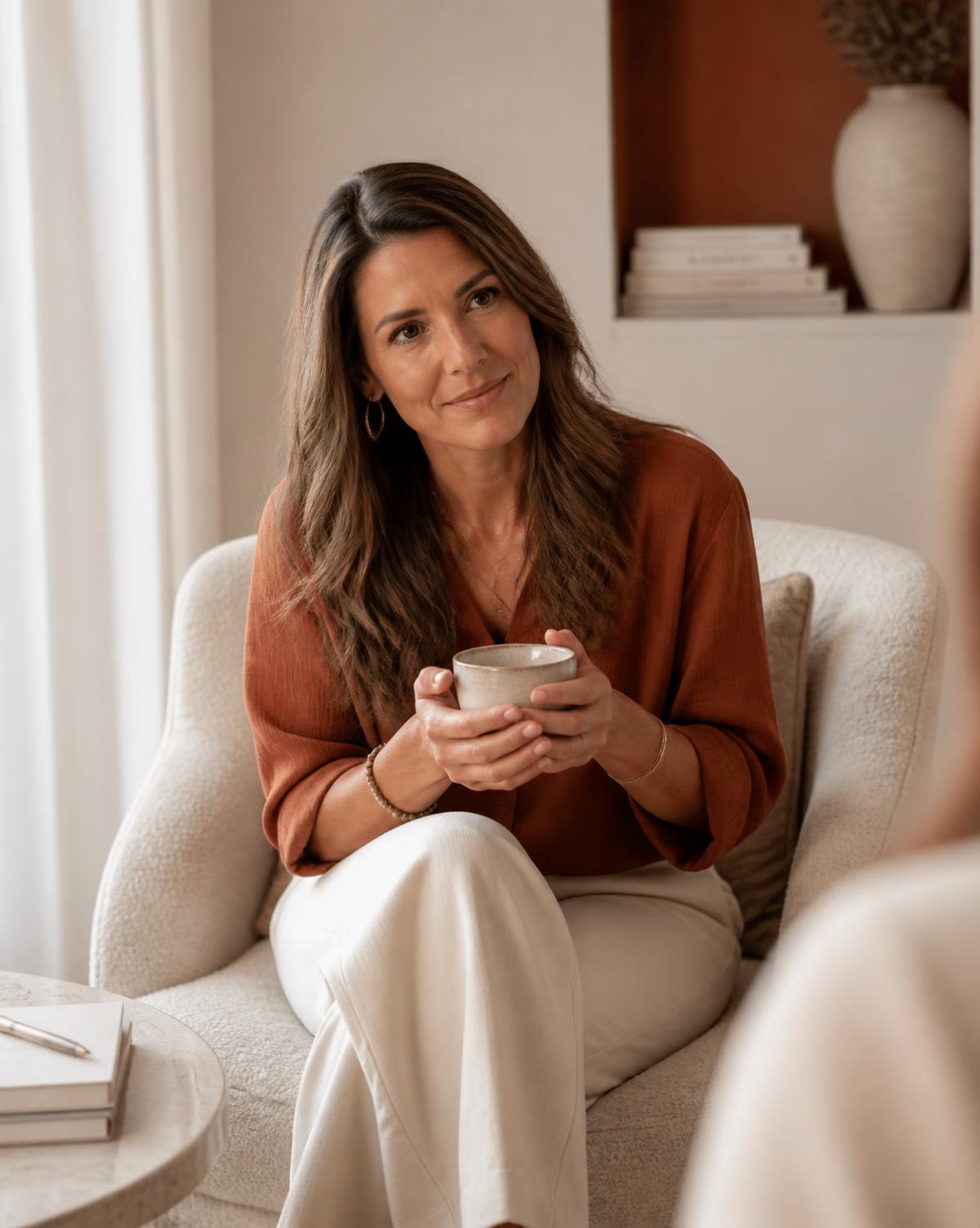 Portrait placeholder of the Choose Yourself coach in conversation